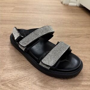 Bedazzled Steve Madden sandal size 7